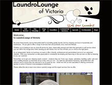 Tablet Screenshot of laundrolounge.ca